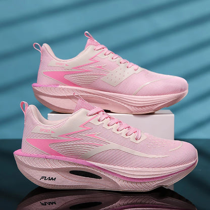 Marathon Running Shoes Speciality Men Sports Cushion Carbon Board Breathable Lightweight Comfortable Women's Athletic Sneakers
