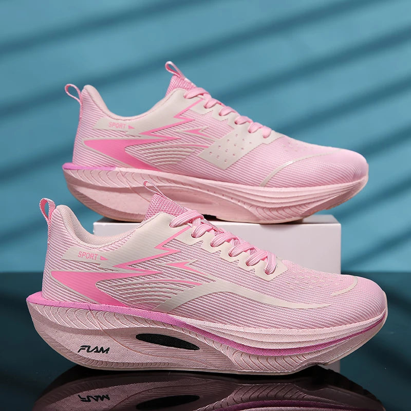 Marathon Running Shoes Speciality Men Sports Cushion Carbon Board Breathable Lightweight Comfortable Women's Athletic Sneakers