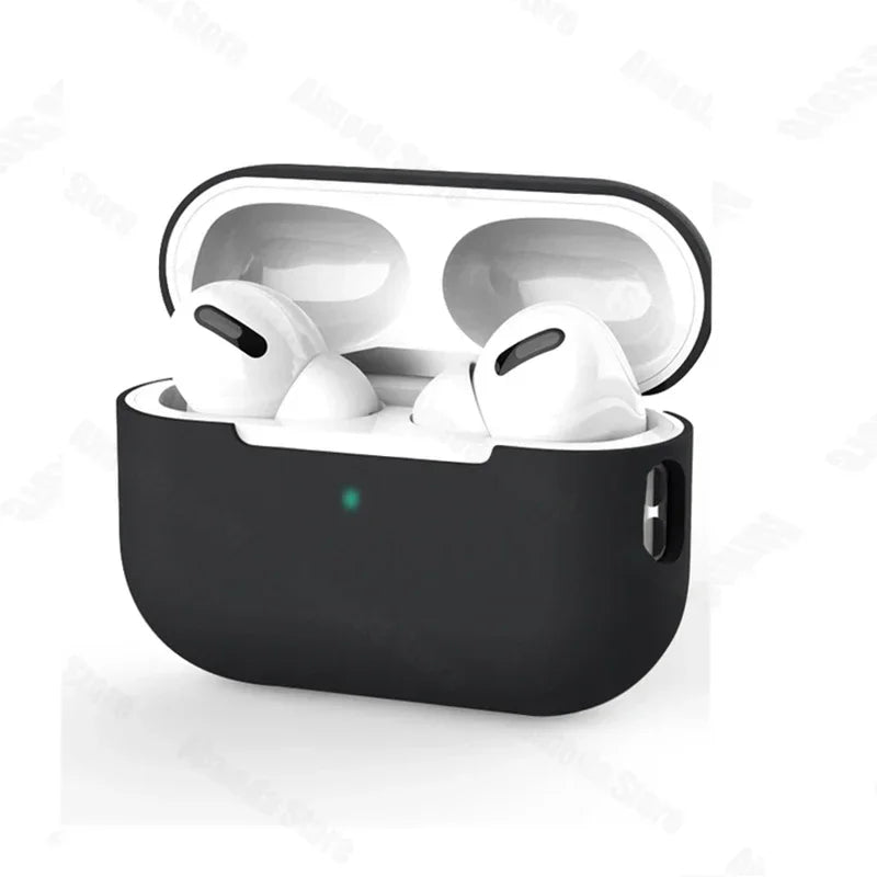 Dla AirPods Pro 2 Etui Płynny Silikon Pokrowiec Na AirPods 3 Pro 2 Etui Miękkie Słuchawki Ochronne Funda dla AirPod Pro 2 Pro2 Pokrowiec