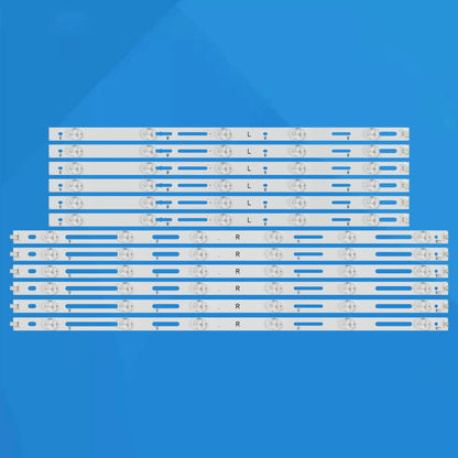 New 12pcs Kit LED for PHILIPS 50 TV 50PFT4309 88 50PFH4509 50PFH6550 50PFH4509 88 50PFT4309 12 LE50D6660 80 GJD500611001-X3-L R