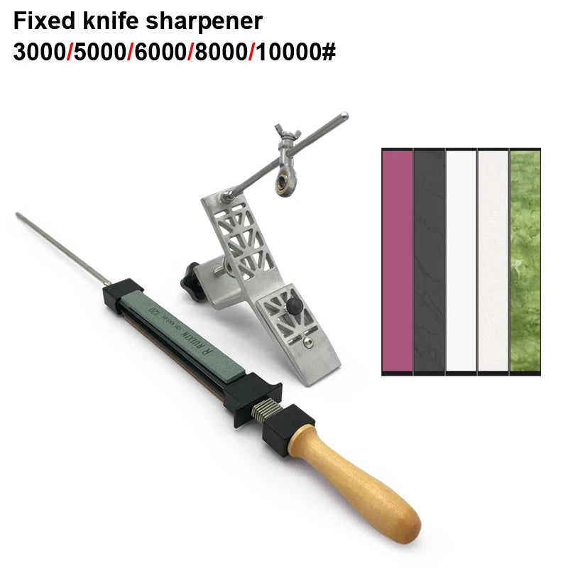 Angle Fixed Knife Sharpener Professional Sharpening Stone Kitchen Grinding System Honing Diamond Grinder Woodwork Tool Whetstone
