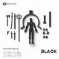 Multi-Jointed Movable Shapeshift Robot Magnetic Attraction 3D Printed Mannequin Dummy 13 Action Figures Toys For Children Adult