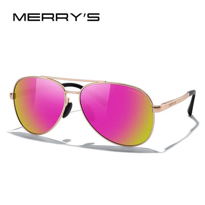 MERRYS DESIGN Classic Polarized Pilot Men Sunglasses For Driving Fashion Women Gradient Sunglasses UV400 S8268