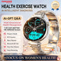 2026 New Women's Health Care Smartwatch ECG Blood Pressure Uric Acid Blood Lipids Sports IP68K Bluetooth call Fashion Smartwatch
