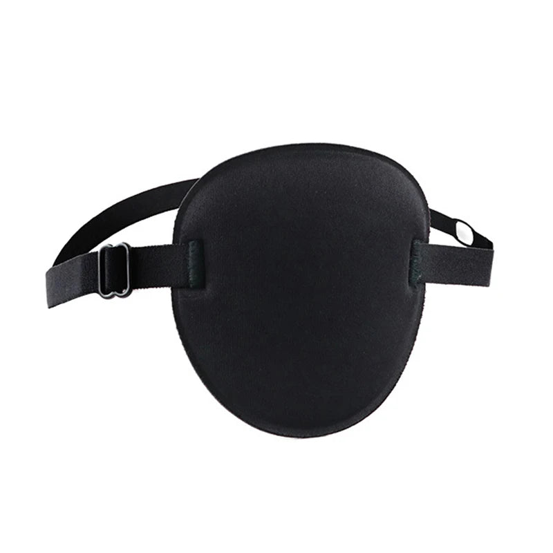 Single Eye Patch Adjustable 3D Foam Groove Breathable Eyeshade Eyes Medical Use Concave Strabismus Amblyopia Training Eye Mask