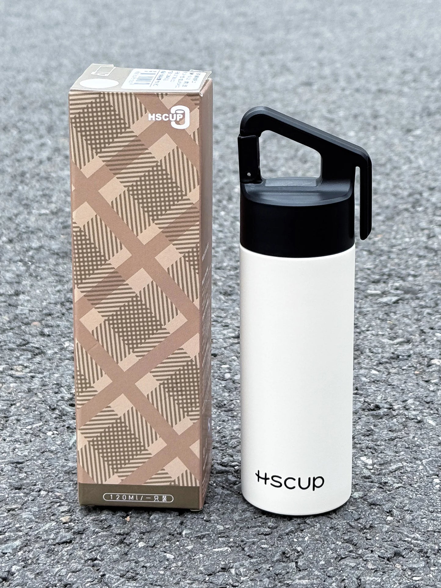 1pc Mini Stainless Steel Thermos Cup, 120ml Compact Pocket Cup, Portable Insulated Hot & Cold Water Cup for Outdoor Use