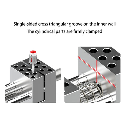 MAZHA T0010 2-in-1 Mini Portable Table Vise Compact Adjustable Clamp Precision Tool for Modeling Hobby DIY
