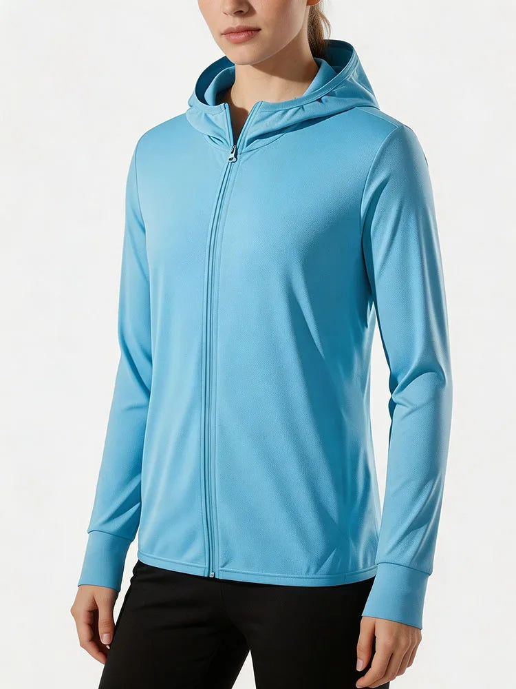 Unisex UV Protection Jacket Men Women Hooded Skin Coat Quick Dry Camping Outdoor Anti UV Jacket Couple Beach Lightweight Jacket