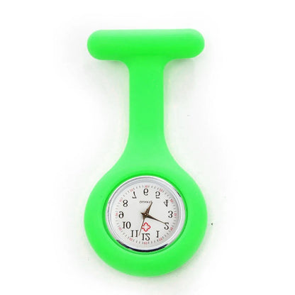 Pocket Watch Women's Digital Display Dial Clip-On Analog Clock Fob Nurse Brooch Pin Hang Pocket Electric Watch Fashion Watches