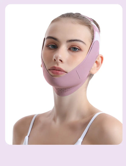 Breathable Face Slimming Bandage V Line Face Shaper Chin Cheek Lift Up Belt Anti Wrinkle Facial Massager Beauty Skin Care Tools