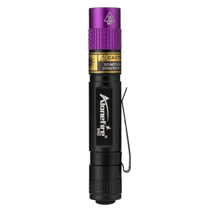 SV62 3W UV 365nm LED Flashlight AAA Mini Pen Ultraviolet Torch Money Marker Ore Pet Urine Stain Scorpion Black Light Detector
