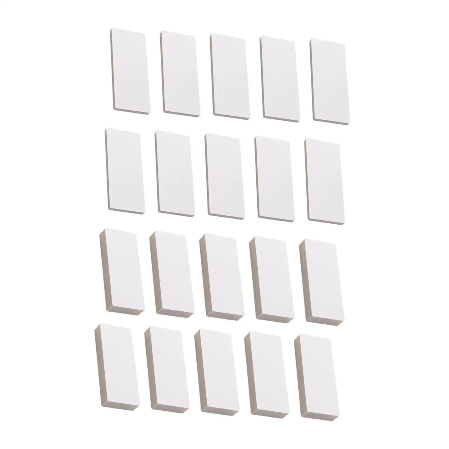 20 Pieces Headboard Stoppers Bed Stoppers Multifunction 10 Thin and 10 Thick Pads Furniture Pads Wall Protector for Bed Frame