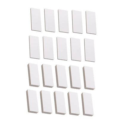 20 Pieces Headboard Stoppers Bed Stoppers Multifunction 10 Thin and 10 Thick Pads Furniture Pads Wall Protector for Bed Frame