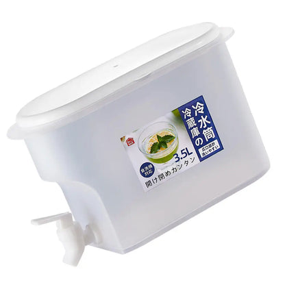 1Pcs Cold Water Kettle High Quality PP Large Capacity Beverage Dispenser Refrigerator Water Pitcher for Juice Tea Household Use