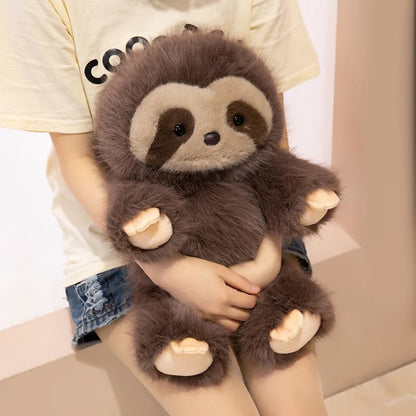 Super Soft 50cm Animal Plush Hand Puppet Set Bunny Sheep Sloth Panda Leopard Shake to Run Limbs Cute Stuffed Toy for Kids Gifts