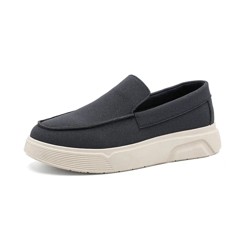 Summer Platform Loafers Man Moccasins Big Size 46 Men's Casual Shoes Comfortable Breathable Slip on Designer Shoes For Men Flats