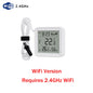 Tuya Zigbee WiFi Temperature and Humidity Sensor with External Probe Smart Home Thermometer work with SmartLife,for Refrigerator