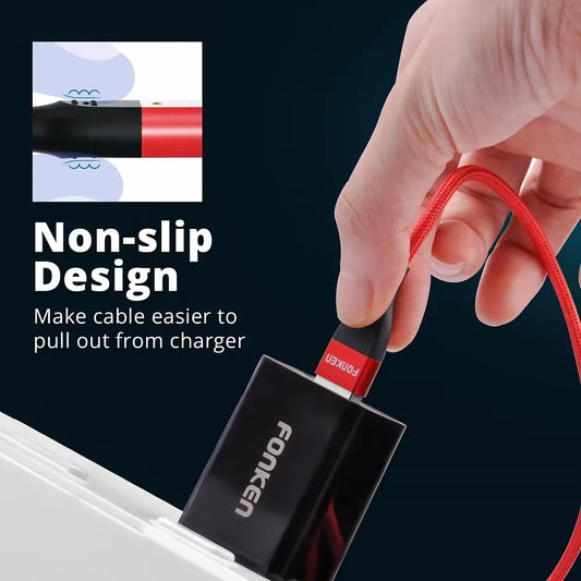 1/3PCS Square Magnetic Tips Type C Micro USB Magnet Plug Converter Adapter for Mobile Phone Charging Cable Replacement Parts