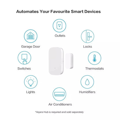 Aqara Door Window Sensor Zigbee Wireless Connection Alarm Smart Mini Door Sensor Work With Aqara Gateway Mi Home HomeKit APP