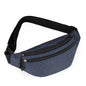 New Fashion Chest Bag For Men Black Waist Bag High Quality Women Shoulder Bag Multifunction Male Fanny Pack Crossbody Small Bag