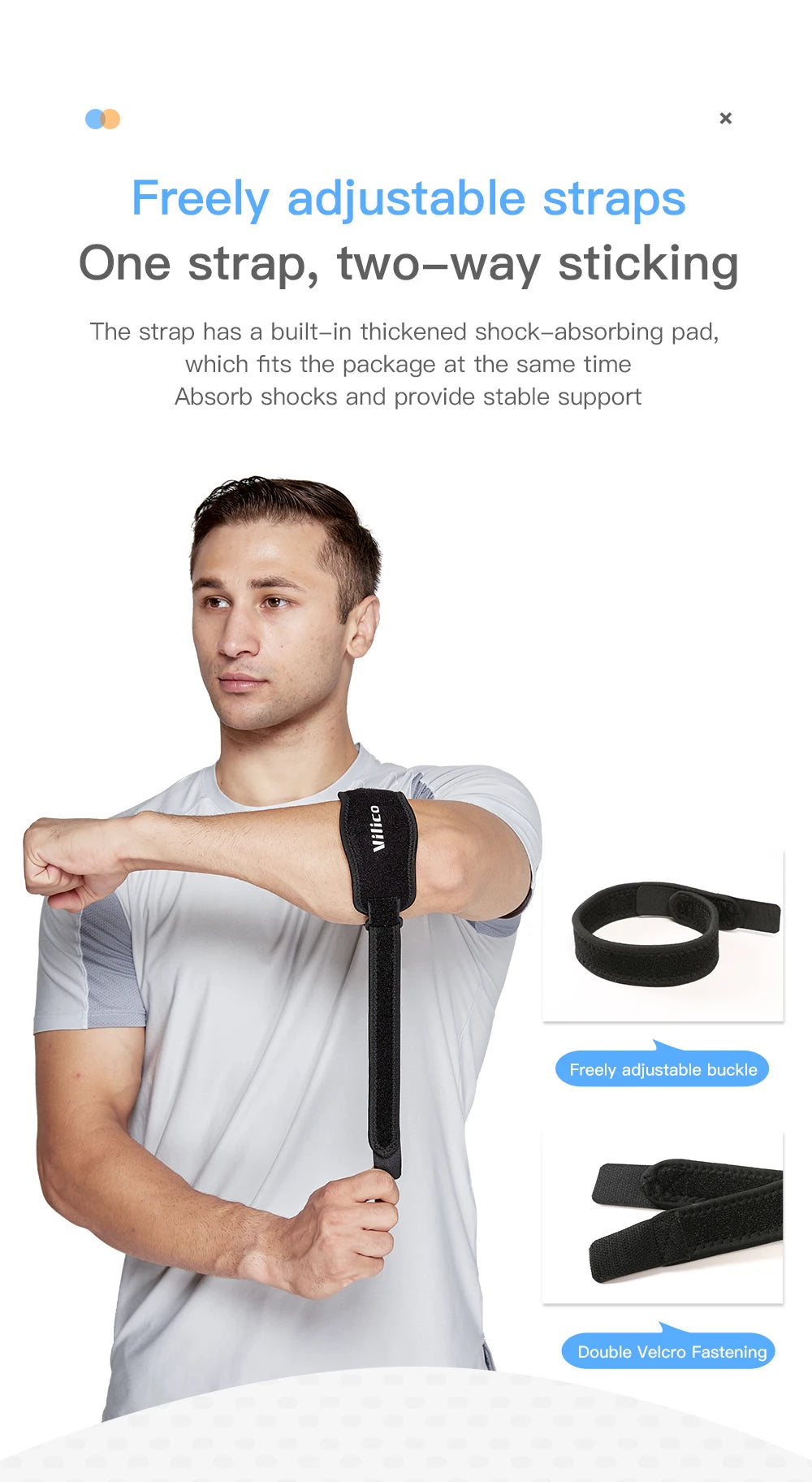 Elbow Protection Strap Elbow Soft Cushion Support Strap Knee Support Basketball Tennis Badminton Epicondylitis Elbow Pad