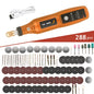 Cordless Mini Electric Rotary Tool Set 16000RPM USB Charging Engraving Pen Electric Drill Dremel Tools Jewelry Metal Polishing