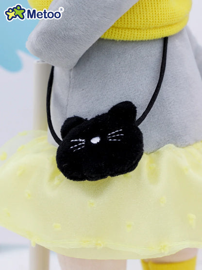 Original Metoo 33cm Angela Plush Doll Kawaii Rabbit And Cute Unicorn Fox toy Boy Girl Birthday Gift For Kids Toys