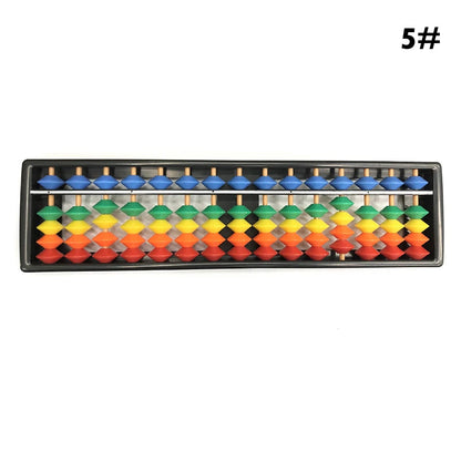 7/11/13/15/17 Digit Rods Standard Abacus Soroban Chinese Japanese Calculator Counting Tool Mathematics Beginners Caculating Toys