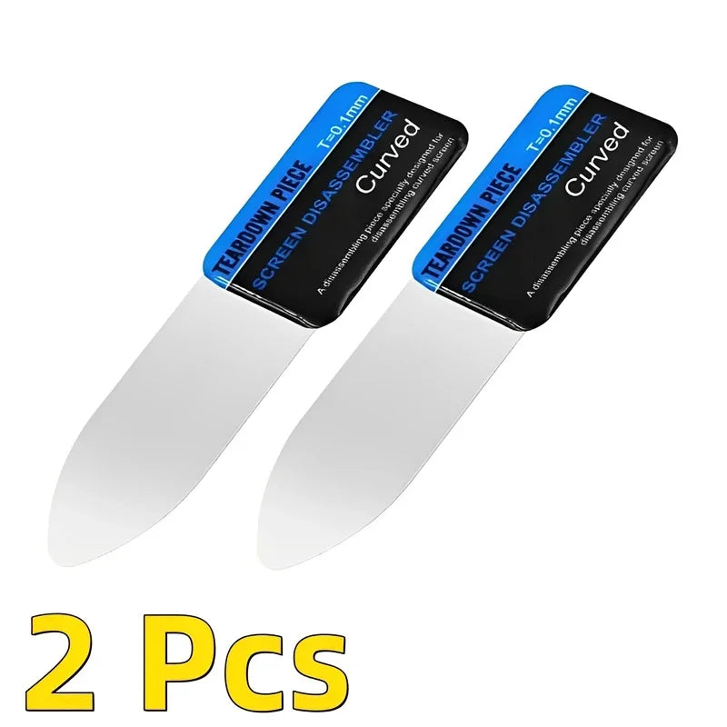 Professional Metal Pry Hand Opening Tools Flexible Steel Crowbar for iPhone iPad iPod Mobile Phone Tablet Teardown Repair Tool