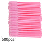 500/1000pcs Eyelash Brush Applicator Wholesale Lash Mascara Wands Brushes For Eyelash Extension Eyebrow Spoolies Beauty Tools