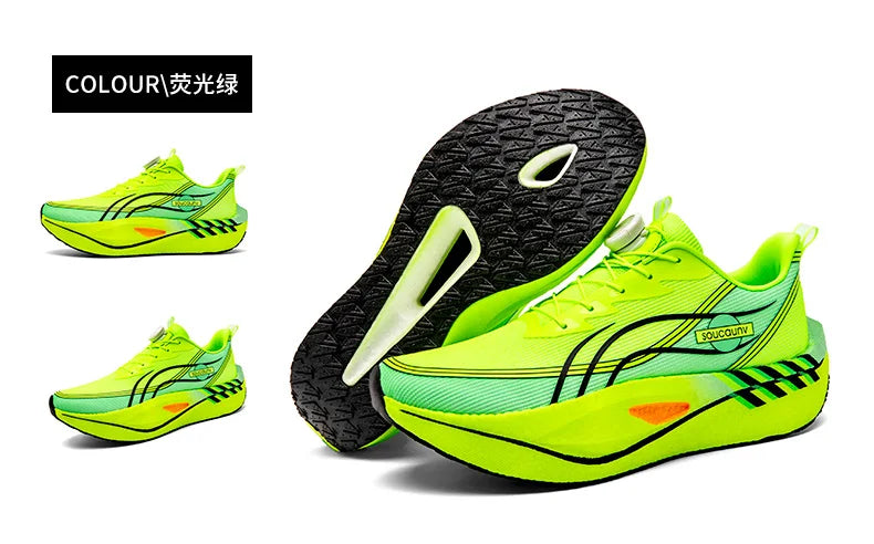 Running Shoes Professional Fitness Carbon Board Men's Sports Marathon Lightweight Women's Comfortable Non Slip Sports Shoes