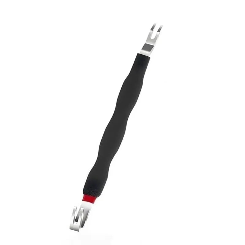 8" 60-Degree Electrical Disconnect Pliers For Automotive Connectors & Sensors - Angled Wire Plug Removal Tool
