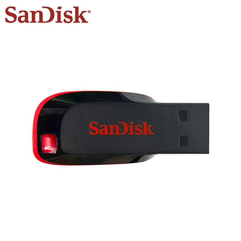 SanDisk USB Flash Drive 128GB 16GB 32GB 64GB Original HIgh Speed Pen Drive Flash Memory Stick USB2.0 U disk for PC USB Pendrive