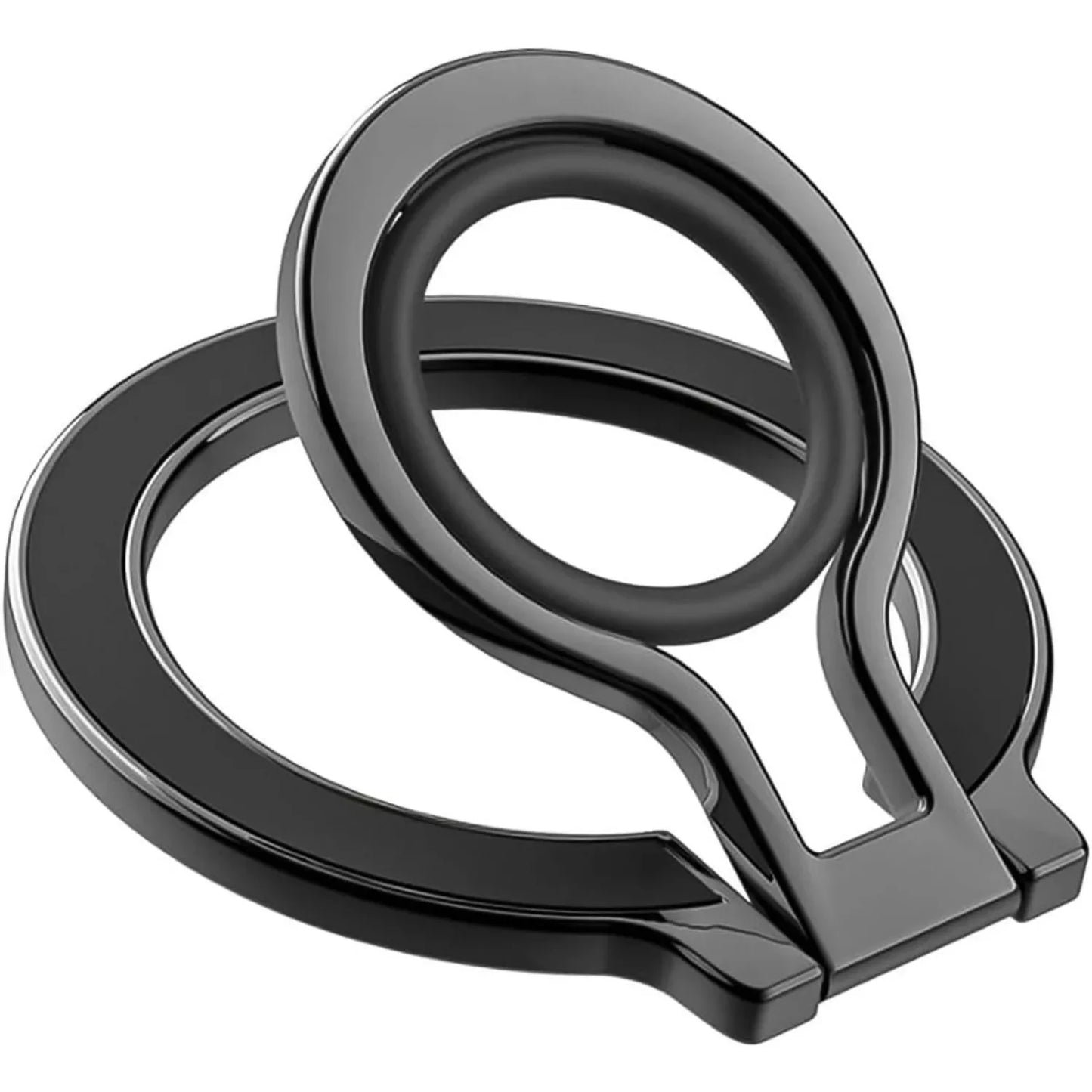 Magnetic Phone Holder Stand for Magsafe Lightweight Phone Finger Ring Snap Grip Kickstand Accessories for iPhone 17 16 15 14 13
