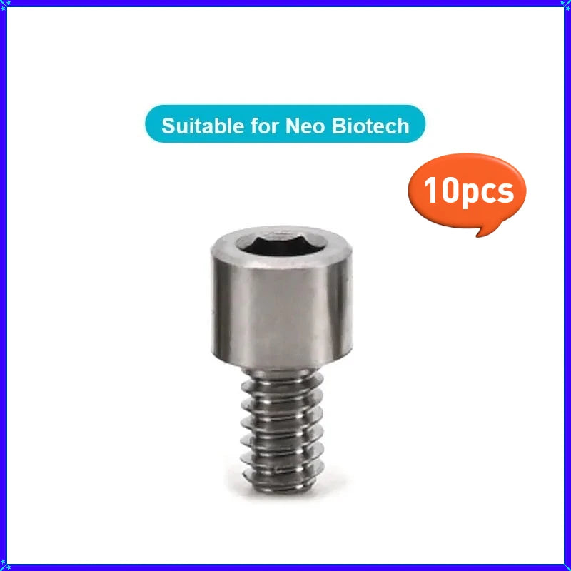5PCS Dental Bridge Ti Screws  M1.4 Osstem Regular Mini Multi Unit Screw Adin Dentium ITI Anthogyr Dental Implant MUA Screws