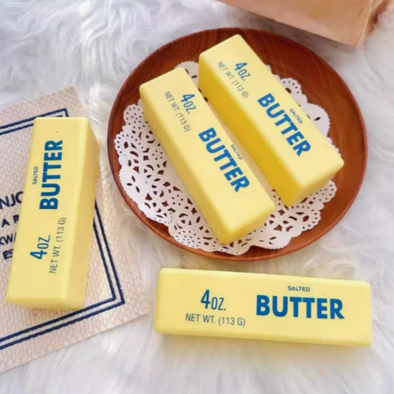 Butter Stick Squishy Fidget Toys Elastic Cheese Stick Funny Squeeze Prank Toy Stress Anxiety Relief Game interesting toys