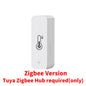 Tuya Zigbee WiFi Temperature & Humidity Sensor APP Remote Monitor For Smart Home Work With SmartLife Alexa Google Home Assistant