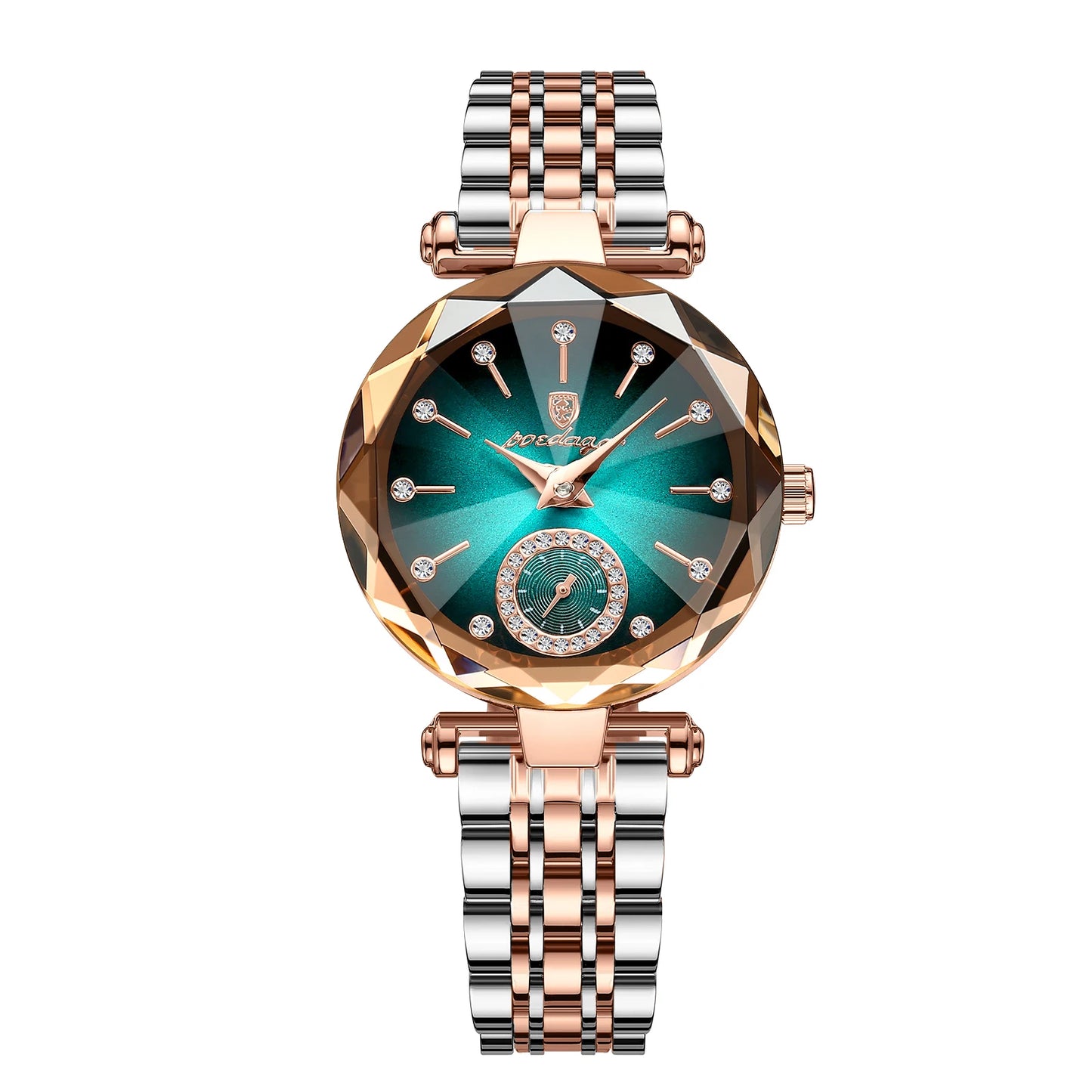 POEDAGAR Elegant Ladies Wristwatch Waterproof Stainless Steel Luxury Watch for Woman High Quality Fashion Women's Quartz Watches
