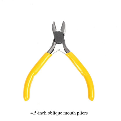 Mini Pliers for Crown Watchmaker Repair Watch Winding Stem Cutter Pliers Stem Hardware Making Tools Top Cutting Pliers 4.5Inch