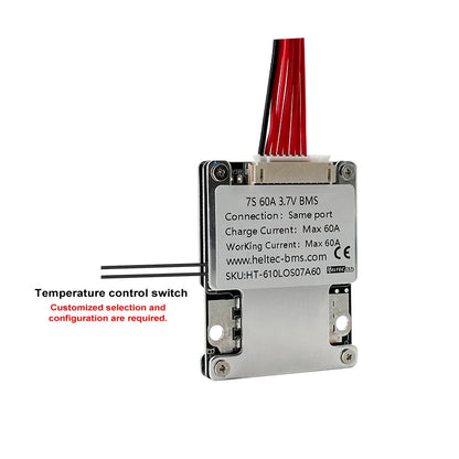 Heltec bms 10s 36v 30a 60a 6S 7S BMS 24V with balanced lithium battery protetcion board for eletronic tools/wheelchair/vehicle