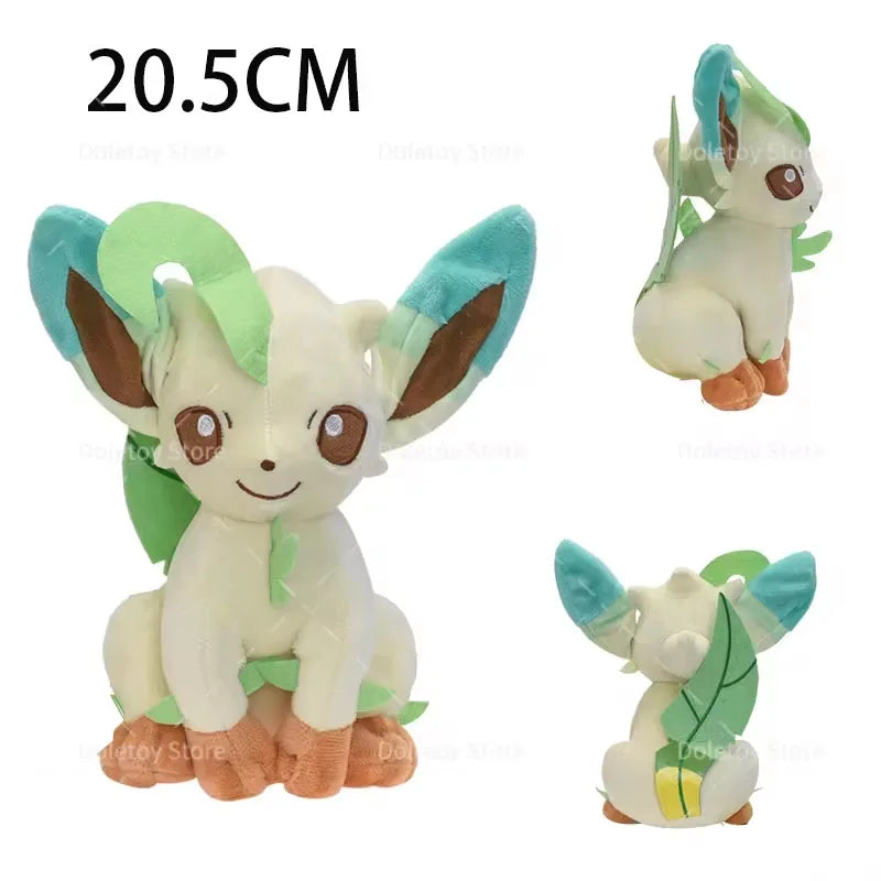 Hot Pokemon Plush Sylveon Leafeon Umbreon Vaporeon Glaceon Soft Anime Dolls Throw Pillow Stuffed Animal Birthday Gift for Kids