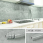 10M x 80CM Marble Self Adhesive Wallpaper Waterproof Oil Proof Kitchen Stickers Thermostability Decorative Film Home Decor