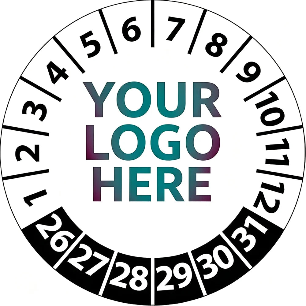 Personalized Your Own Logos & Picture,Transparent Sticker Background, Won’t Cover The Appearance Of Round 3cm Printable Stickers