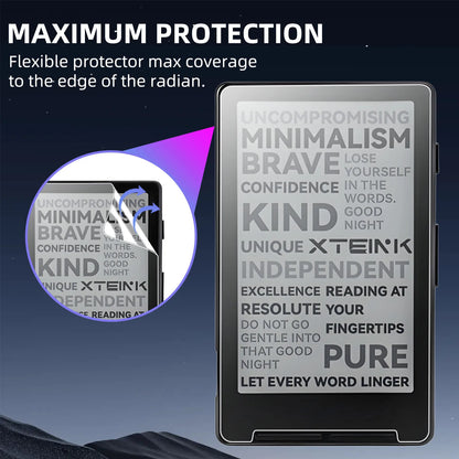 Anti-Falling Case And Anti-fingerprint Cover Film For XTEINK X4 Accessories Protective Case+HD Screen Protector For XTEINK X4