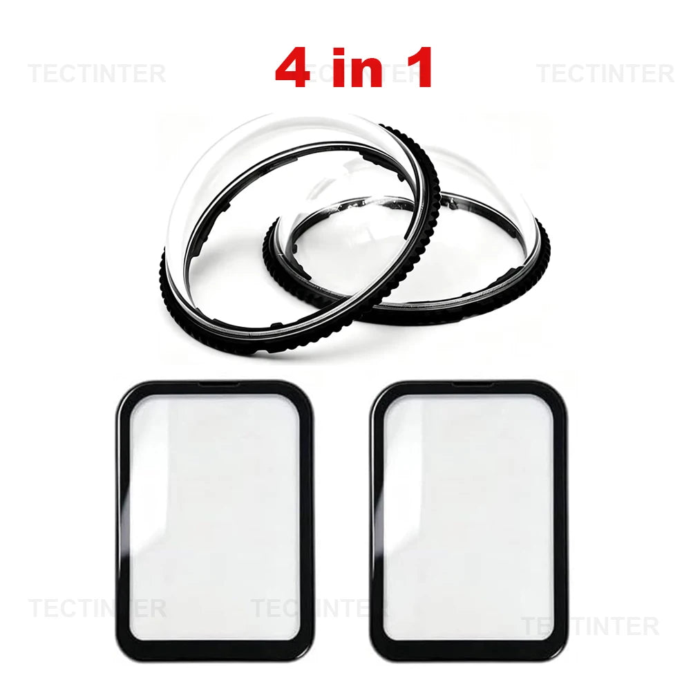 Screen Lens Protector for Insta360 X6 Tempered Glass Film Clear Anti-scratch Lens Guard Cover for Insta 360 X6 Camera Accessorie