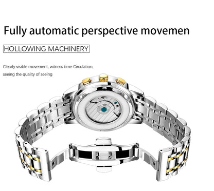 2026 LIGE Automatic Mechanical Wrist Watches For Men Top Brand Luxury Tourbillon Men Watch Fashion Business Waterproof Watch Men