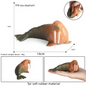 Oenux Simulated Insect Mouse Lizard Sea Animal Models Realistic Dolls Soft Rubber TPR Material Collectibles Halloween Prank Toys