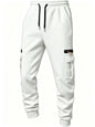 2026 Men's Joggers Pants Loose Drawstring Long Pants Men Zipper Multi-pocket Sweatpants Casual Cargo Trousers For Men Fitness