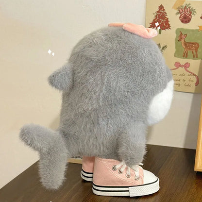 Tungtungtung Brainrot Al Tralalero Tralala Shark Plush Doll Cute Anime Plush Doll Plushie Stuffed Soft Pillow Shark Toy
