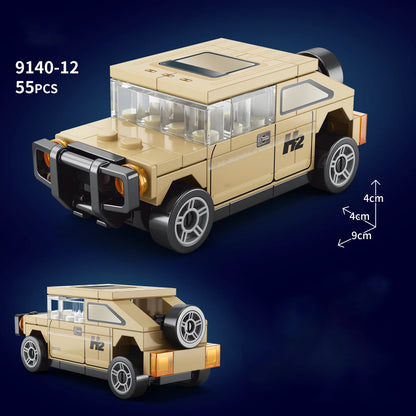 City Speed Racing MOC Car Sports Building Blocks Bricks Classic Rally sport Super Racer Vehicles Christmas gift Technical toys